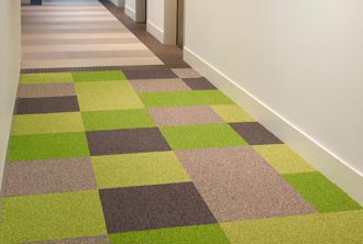 Colorblock Carpet Tiles